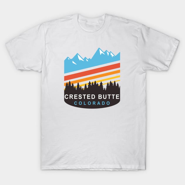 Crested Butte Colorado T-Shirt by Eureka Shirts